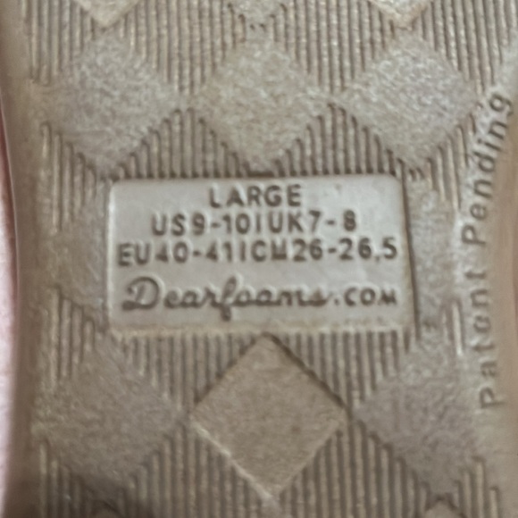 The Original DearFoams Slipper Large US 9-10 - Picture 6 of 6